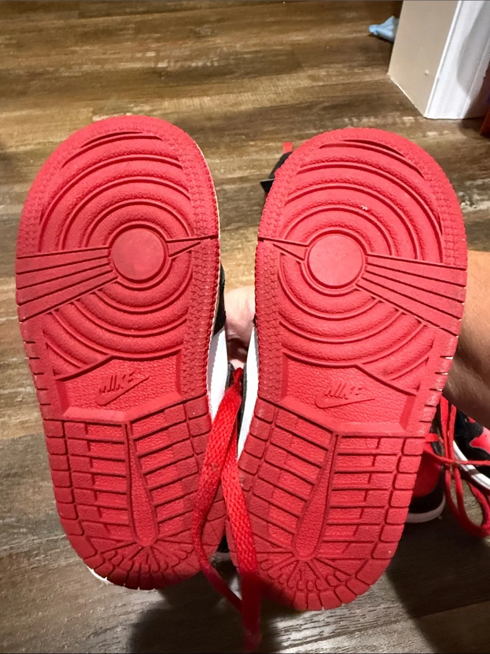 Nike Kids Red and Black Mixed-Style Basketball Sneakers Pack Sizes 6C-7.5